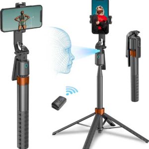 Q13 Selfie Stick Tripod with Remote Control AI Tracking